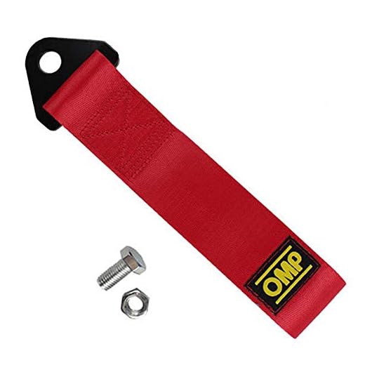 blendivt Correa De Remolque Profesional Grillete Universal De Emergencia Vehículo Remolque Cuerda para Coche De Remolque para Rallys Y Deportes del Motor