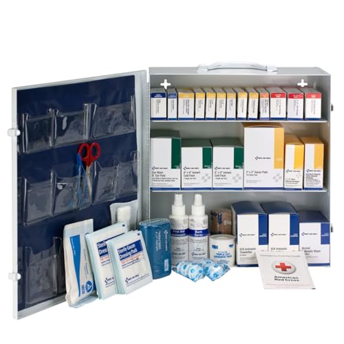 First Aid Only 90790 2 Shelf First Aid Station, ANSI B+ Type I & II Without Medications - Image 4