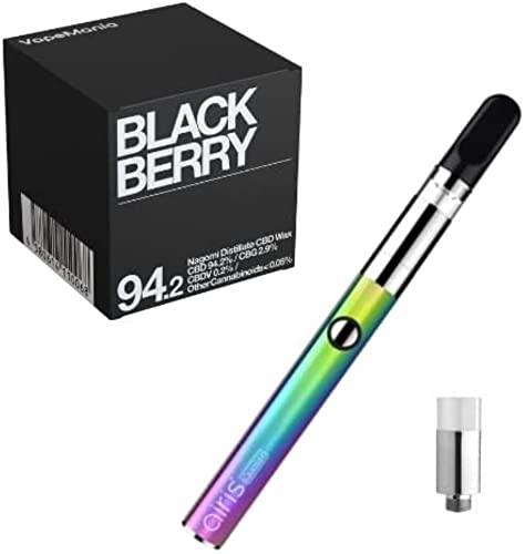 VapeMania Original Distillate CBD WAX 1g xCv}jA fBXeB[g bNX Zx CBD94% CBG2.9% foCXZbg jR`Ȃ ^[Ȃ BLACK BERRY + Airis Quaser