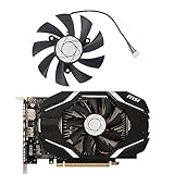 Coolerage 85mm DC12V 0.55A HA9015H12F-Z GTX1060 GTX950 Graphics Card Fans for MSI GTX 1060 6G OCV1, 4Pin GPU Fans for MSI GTX 950 R7 360 2GD5