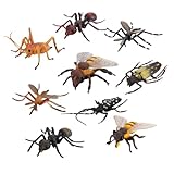 Modèles - accessoire pour la communication parent-enfant, la coordination œil-main, les jouets interactifs, les figurines d'insectes en abs