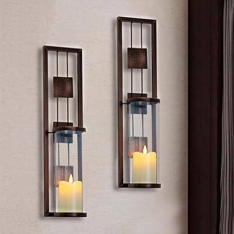 Shelving Solution Wall Sconce Candle Holder Cover