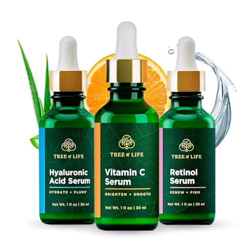 Tree of Life Beauty Facial Skin Care Set, Firming, Hydrating,