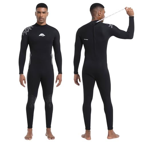 XUKER Wetsuit Men, 2mm Neoprene Long Sleeve Full...