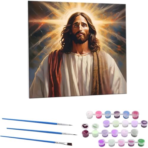 CGX G Paint by Numbers hG Lbg l ʂ肦 lphGLoXNtg  LoXA[g uVƃANG̋, ItBX CeA rO, ւ̃Mtg 80x80cm (t[