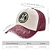 LAPD Swat,Denim Baseball Caps - Vintage Trucker Hats Dark Red