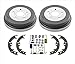 100% Brand New Rear Drums Brake Shoes Spring Kit for Toyota Camry 4pc 1992-1999