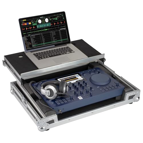 ODYSSEY AlphaTheta OMNIS-DUO Flight Case with Glide Style Laptop Platform