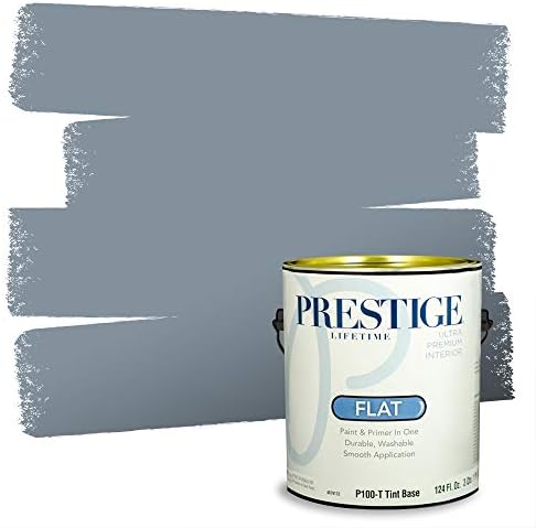PRESTIGE Paints Interior Paint and Primer In One, 1-Gallon, Flat,...