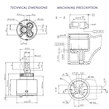 Zoom IMG-2 arcora cartuccia in ceramica rubinetto Zoom IMG-2 arcora cartuccia in ceramica rubinetto