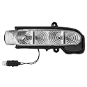YannnnV12 Auto Rückspiegel Blinker Für Mercedes Benz GE Clase W211 S211 W463 W461,1 Paar Auto-Rückspiegel, Blinker, Seitenspiegelleuchte Spiegelblinker,B-Right