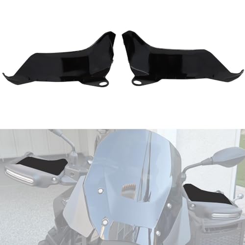 Protège-mains BMW R1300GS en noir premium avec déflecteur de vent robuste