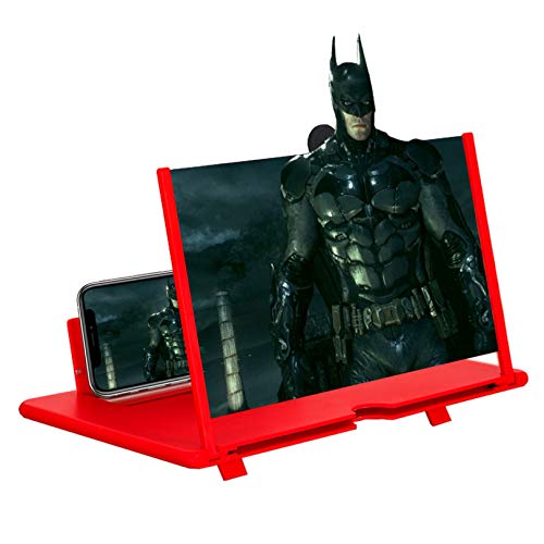 image for Fanlory Screen Magnifier -12 Inches 3D HD Cell Phone Magnifying Projec