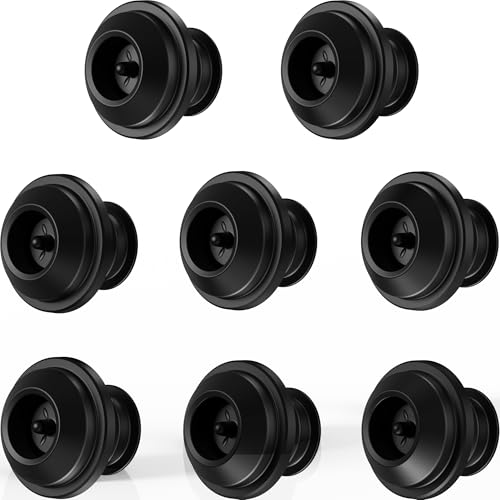 SUGOOL 8-Pack Wine Vacuum Stoppers â€“ Reusable Silicone Replacement Stoppers for Electric Wine Saver Pump, Keep Wine Fresh for Days (Pump Not Included)