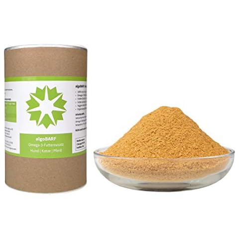 algoBarf - Omega-3 Algen für Hunde Pferde Katze Barf vollwertiges natürliches Pulver Cover