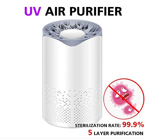 Air Purifier Hepa Particle Filter Sterilizer Portable Mite Sterilization Ultraviolet Light, Ship from