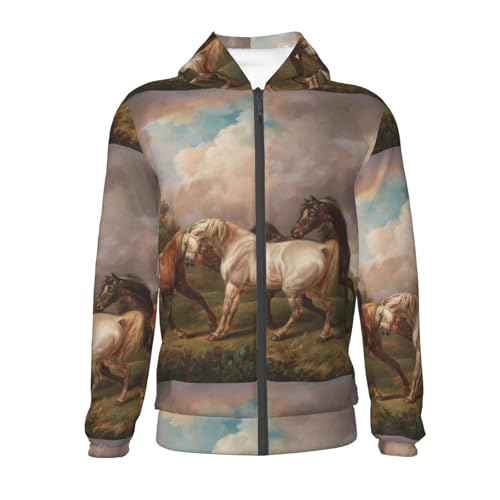 Tractor and Dumper Kid Hoodies Boys Zip Up Sweatshirts Girls Pullover with Pocket2