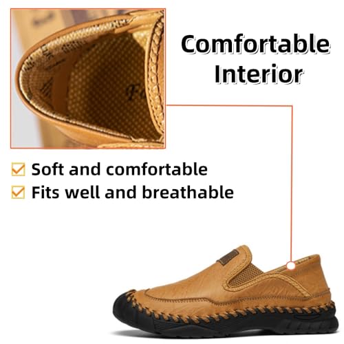 Men's Casual Loafer Slip On Comfort Soft Lightweight Business Driving Travel Walking Flat Non-Slip Sole Shoe2
