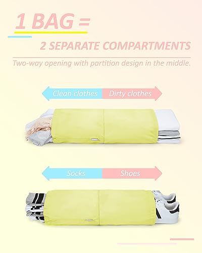 Bagsmart 6 Set Compression Packing Cubes For Travel, Lightweight Vacation Travel Essentials, Travel Accessories For Suitcase Organizer Bags Set, Durable Luggage Organizer Travel Bags thumb #3
