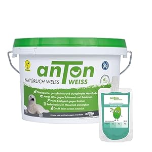 Anton Weiss Farb- und Frucht Mix Wandfarbe 1L