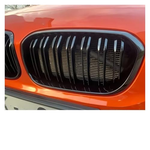 Calandre de course BMW F20 F21 LCI 2015 2016 2017 grille avant de sport noire - 3