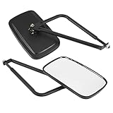 Xiuganpo Rétroviseur Latéral de Voiture en Acier Durable, adapté au JL JK TJ LJ YJ pour une Conduite sur Route Plus Sûre
