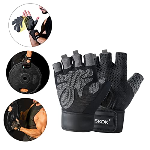 GALPADA 1 De Luvas De Meio Dedo Masculinas Dedos Guantes Para Academia Hombre Luvas De Meio Dedo Mas