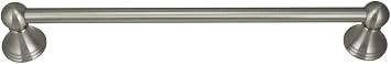 Jado 508/460/144 Classic/Victorian 18-Inch Towel Bar, Brushed Nickel