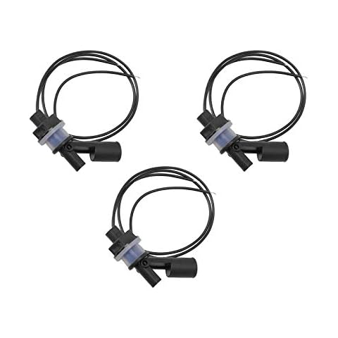 Aideepen 3PCS Water Level Sensor Liquid Level Sensor Water Level Switch Plastic Float Switch Horizontal Float Switch for Fish Tank Pool Cover