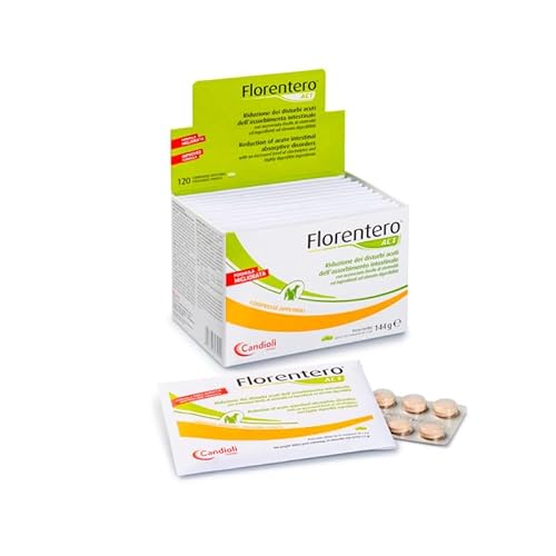 Act per Cani e Gatti - 120 compresse - Alimento complementare studiato per migliorare la flora intestinale in caso di diarrea