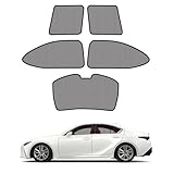 Loveyes レクサス IS サンシェード メッシュ 車中泊 断熱 虫よけ 日除け 遮光 仮眠 UVカット 専用アクセサリー (レクサス IS)