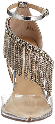 Betsey Johnson Womens Sb-Maze Pump, Silver, 6 Us #TOP1