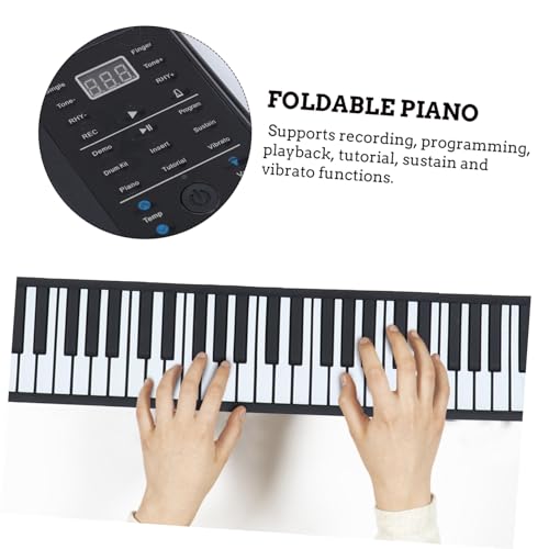 ifundom 1 Set 88 Rouleaux 88 Touches De Piano Piano Roulé À La Main Piano Électronique Programmation De Piano Avancée Piano Piano Roulé À La Main Instrument De Musique Piano Pour Débutant - Les Beatles, Paul McCartney, John Lennon, RIngo Starr, George Harrison ifundom 1 Set 88 Rouleaux 88 Touches De Piano Piano Roulé À La Main Piano Électronique Programmation De Piano Avancée Piano Piano Roulé À La Main Instrument De Musique Piano Pour Débutant – Image 7
