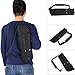 oceanside Shotgun Scabbard, Tactic Rifle Scabbard Bag with Adjustable Shoulder Strap, Black Nylon Guardive Shotgun Pouch for Convenient Gun Handling