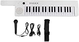 Teclas multifuncionales: con clave de ajuste de volumen Demo Song DUO DUO Botón de parada Audio Jack Auricular Jack Micrófono Función Single Speaker.