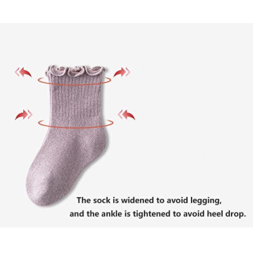 Hiking Socks Baby Socks Breathable Cotton Socks 4 Pairs Socks Infant Toddler Socks Suitable for Girls and Boys Walking Socks3