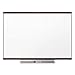 Quartet TE544MP2 Dry-Erase Whiteboard, w/Marker/Tray, 4-Ft x3-Ft, Mahogany Frame