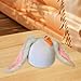 Aosekaa Bunny Ears Snow Ski Helmet Cover for Winter Outdoor Sports Novelty Warm Versatile Funny Helmet Decoration Skiing Helmet Cover