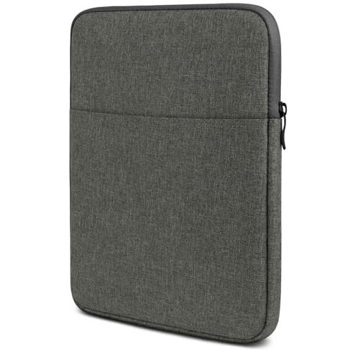 Pochette Samsung Tab A 10.1 2016 pour travailler au café en gris foncé