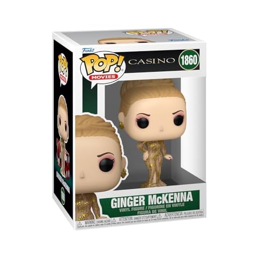 Funko Pop! Movies: Casino – Ginger McKenna - Figura de Vinilo Coleccionable - Idea de Regalo - Mercancia Oficial - Juguetes para Niños y Adultos - Movies Fans - Muñeco para Coleccionistas