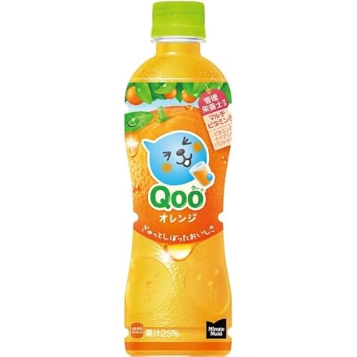 �R�J�R�[�� �~�j�b�c���C�h Qoo(�N�[) �I�����W 425ml�y�b�g�{�g��×24�{��