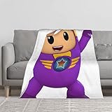 ゴー・ジェッターズ テーマブランケット 洗える 静電気防止 暖かい 柔らかい 102x76cm