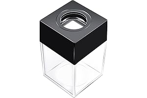 grwanpen® Extra Large Magnetic Paperclip Dispenser with 500-Clip Capacity