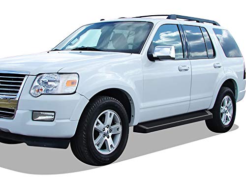 Estribos negros APS 6 pulg compatibles Ford Explorer 06-10 miniatura 6