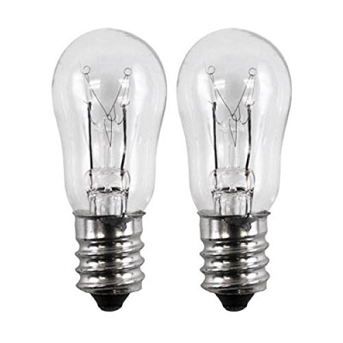 OCSParts ELE208 x 2 WE4M305 General Electric Dryer Light Bulb, 120V, 10W