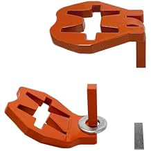 دبابيس مفصلات T-Post Gate ، قم بتعليق بوابة من Metal T Post ، سهلة التركيب ، قم بتعليق بوابة أي مزرعة أو حديقة من Metal T Post