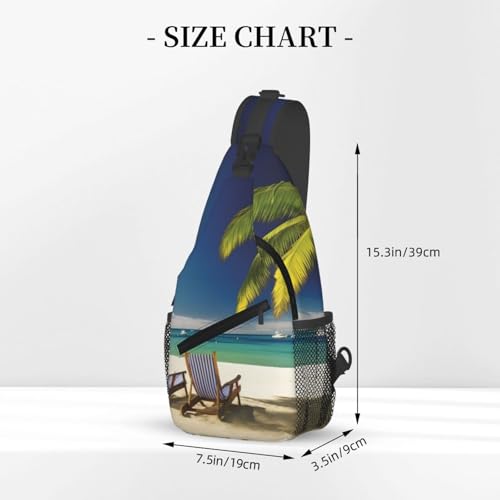 Bolso cruzado para hombre mochila tipo bandolera urbana negra miniatura 3