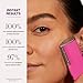 DERMAFLASH LUXE+ Sonic Dermaplaning Tool for Face Peach Fuzz Removal, Anti-Aging and Exfoliation, Pop Pink
