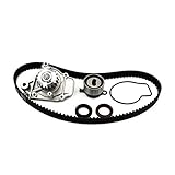 Timing Belt Water Pump Kit fits for 1988 1989 1990 1991 1992 1993 1994 1995 For Honda Civic, 1993-1995 For Honda Civic del Sol, 1988-1991 For Honda CRX 1.5L l4 GAS SOHC