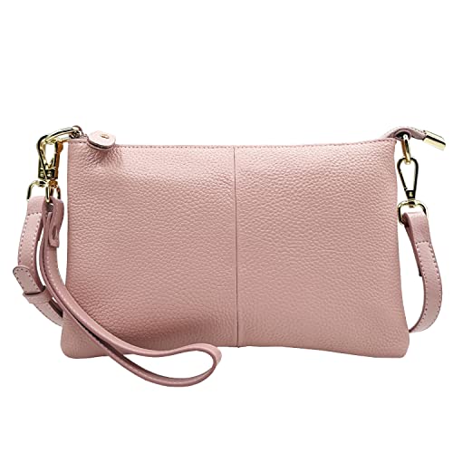 Image of Beurlike Leather Wristlet Wallet Clutch Purses For Women Small Crossbody Phone Bags